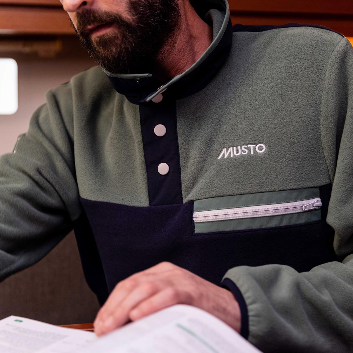 Musto Mens 64 Polartec Fleece Pullover