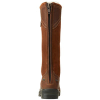 Dark Brown Ariat Womens Wythburn Tall H2O Boots Rear