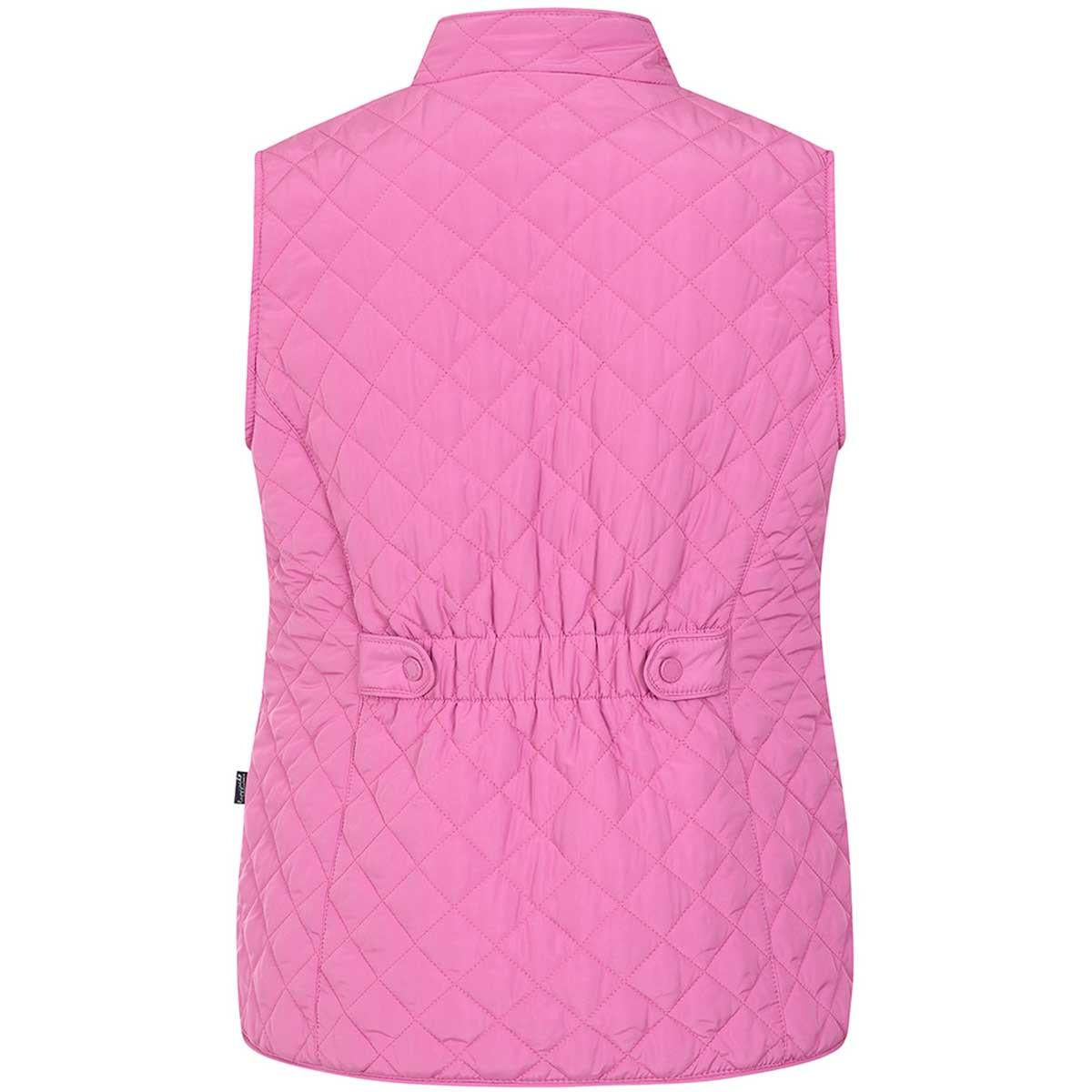 Raspberry Lazy Jacks Womens GL1 Quilted Gilet Back