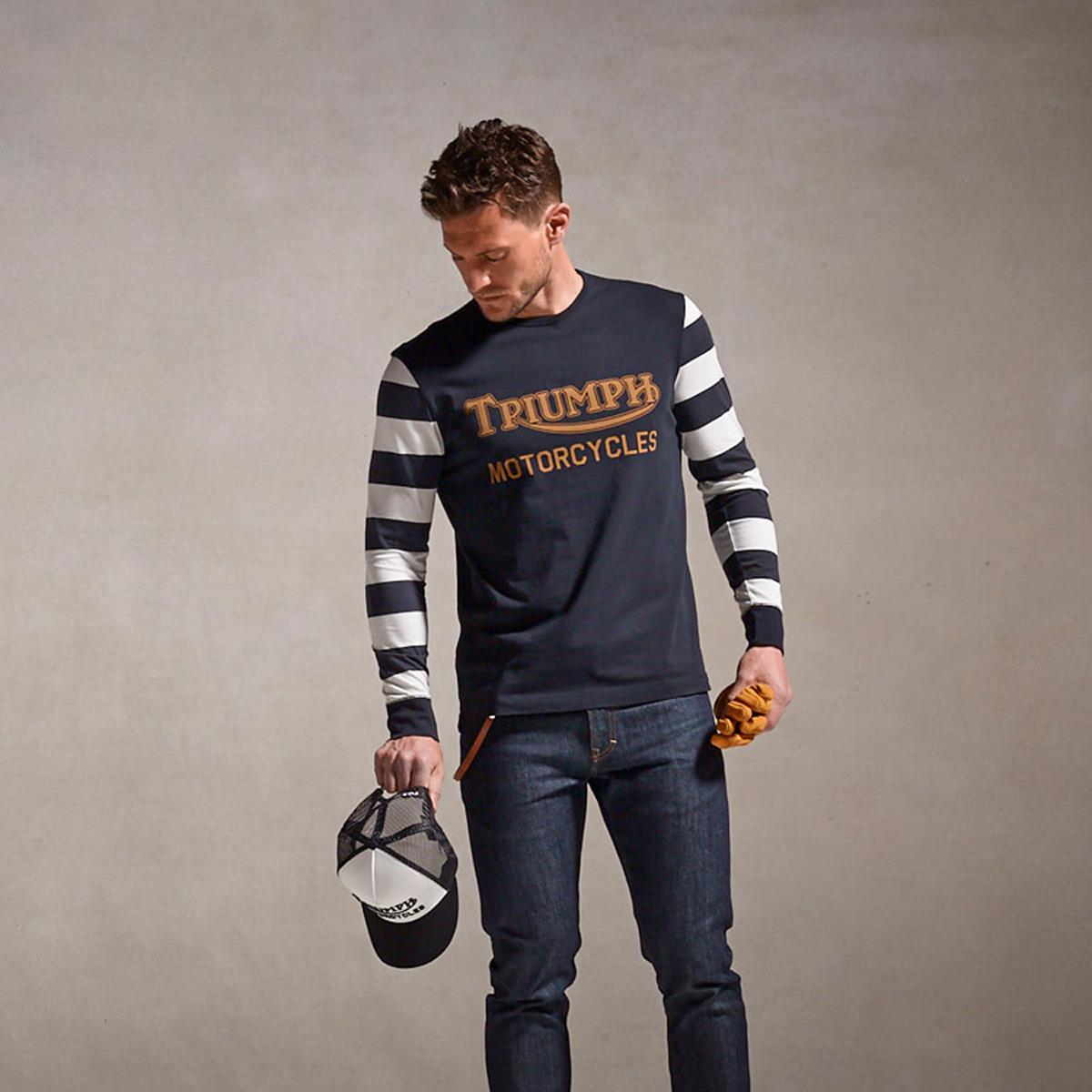 Triumph Mens Ignition Coil Long Sleeve Tee