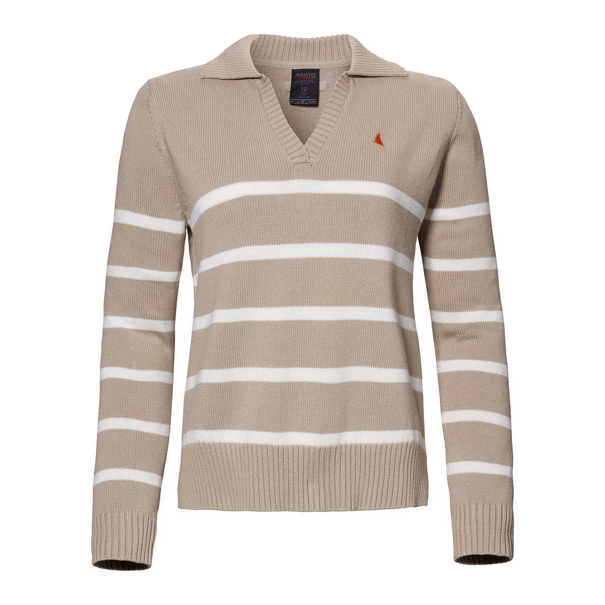 Musto Womens Original Marine Knit Jumper / Pure Cashmere 85153_766-18 / 18