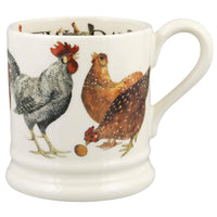 Emma Bridgewater Rise & Shine Set Of 2 Half Pint Mugs RIGHT2