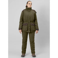 Pine Green Seeland Womens Max Warm II Jacket On Model