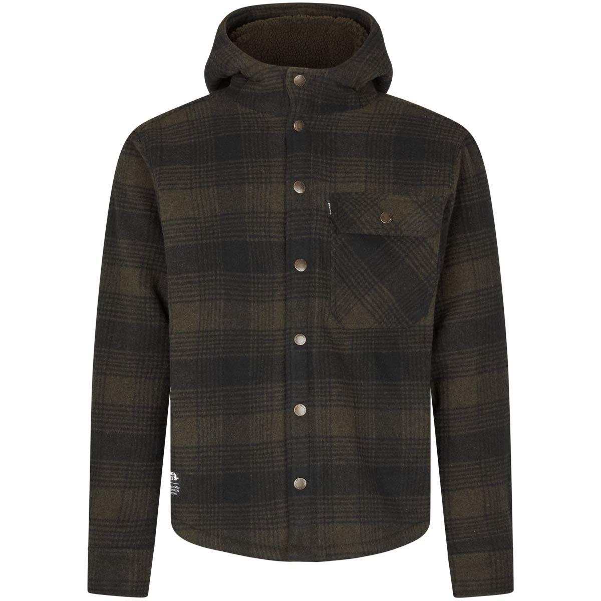 Pine Green Check Seeland Mens Canada Yukon Jacket