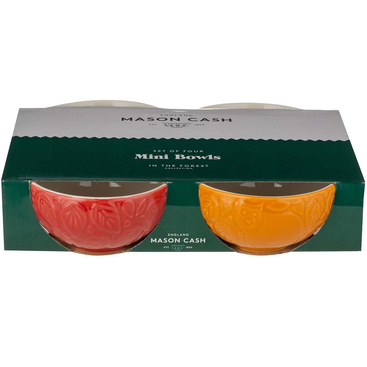 Mason Cash In The Forest Set of 4 Mini Bowls