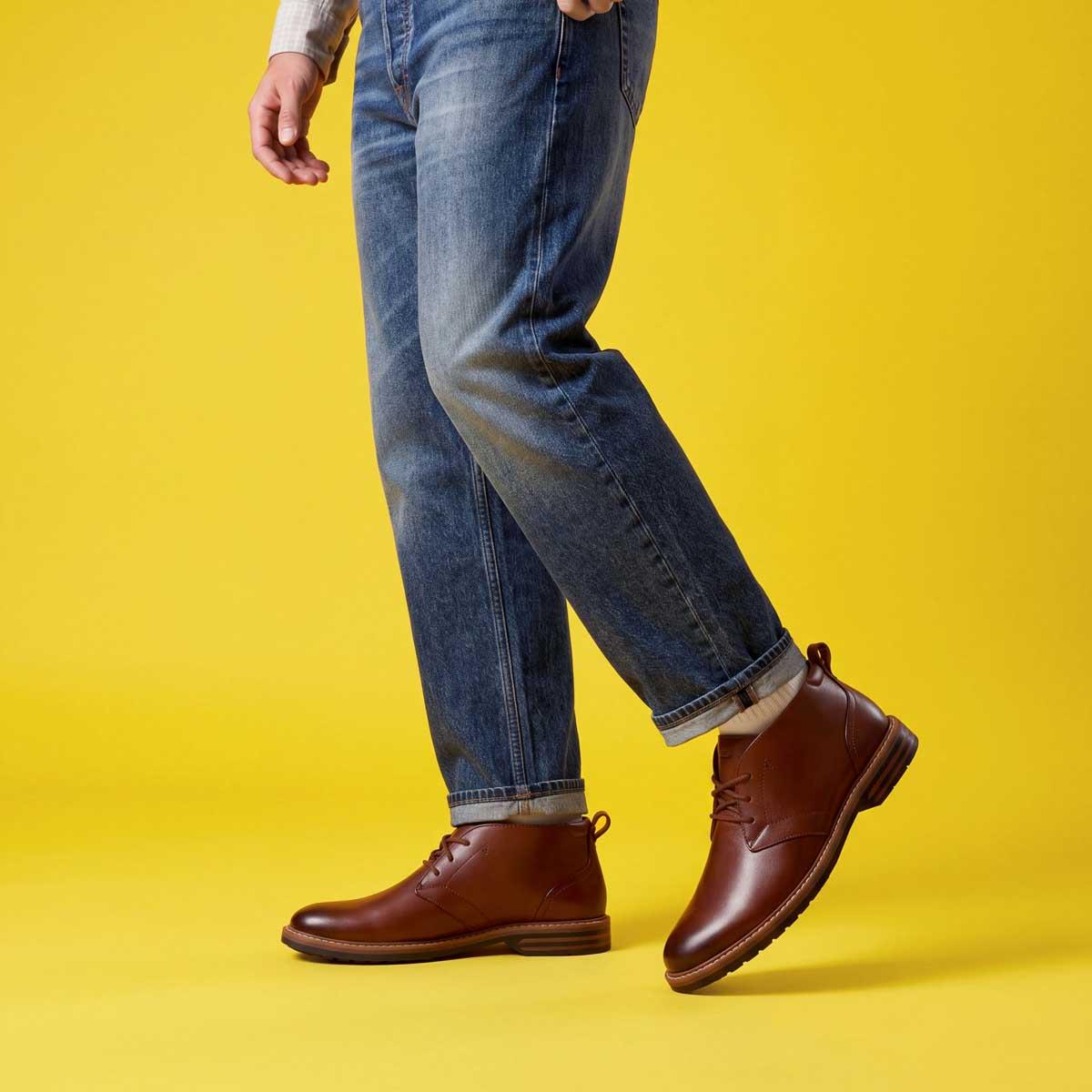 Clarks Mens Aldwin2 Chukka Boots