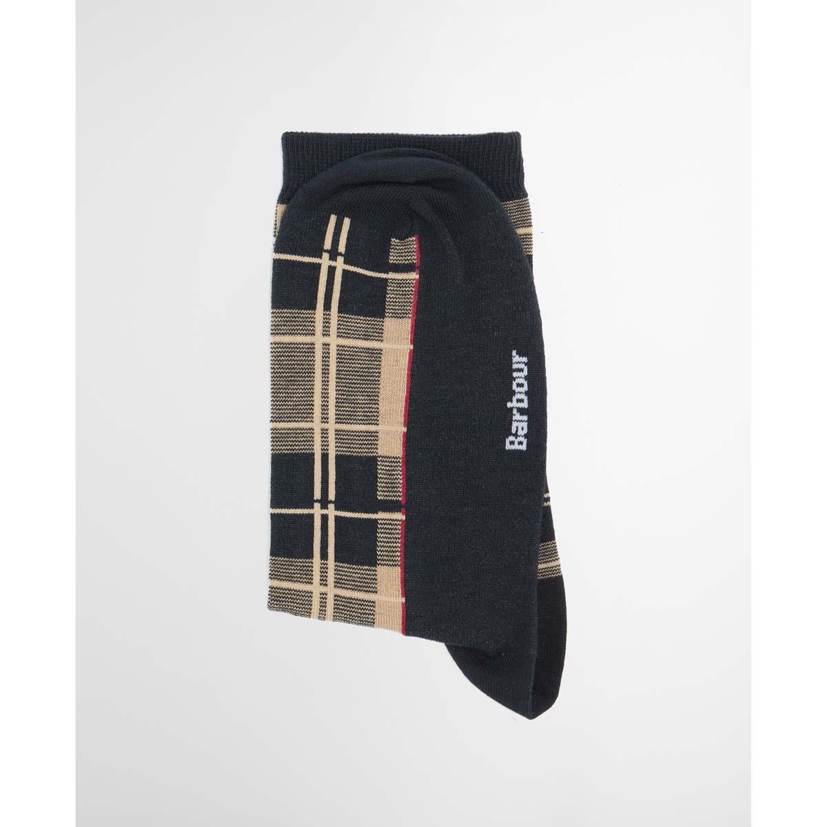Hessian Tartan Barbour Womens Tartan Sock side