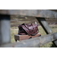 Hoggs Of Fife Monarch Leather Carryon Holdall