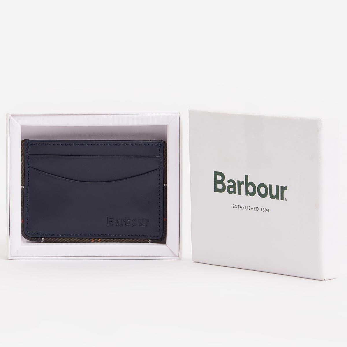 Barbour Mens Chatton Leather Card Holder