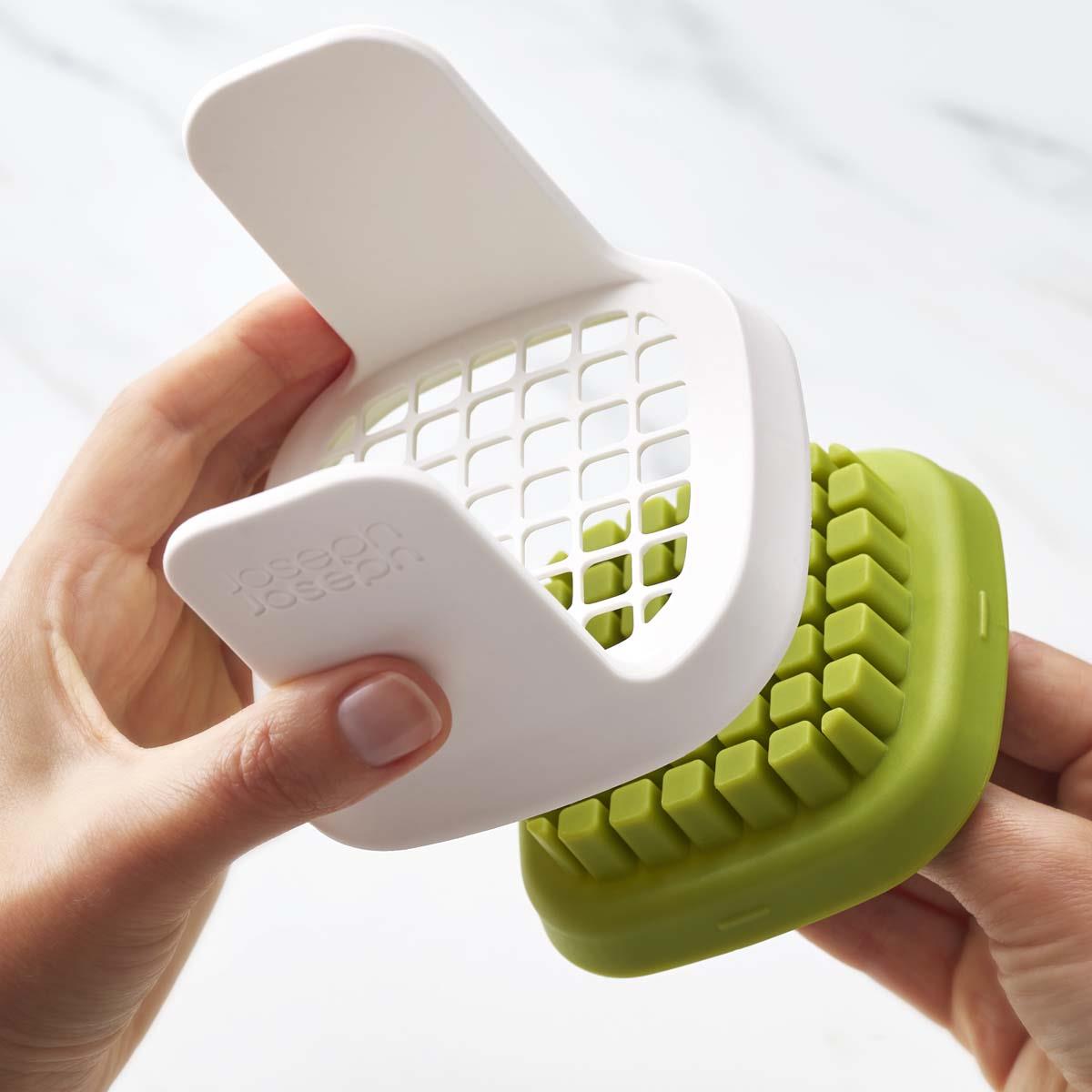White Joseph Joseph ChopCup Vegetable Dicer components
