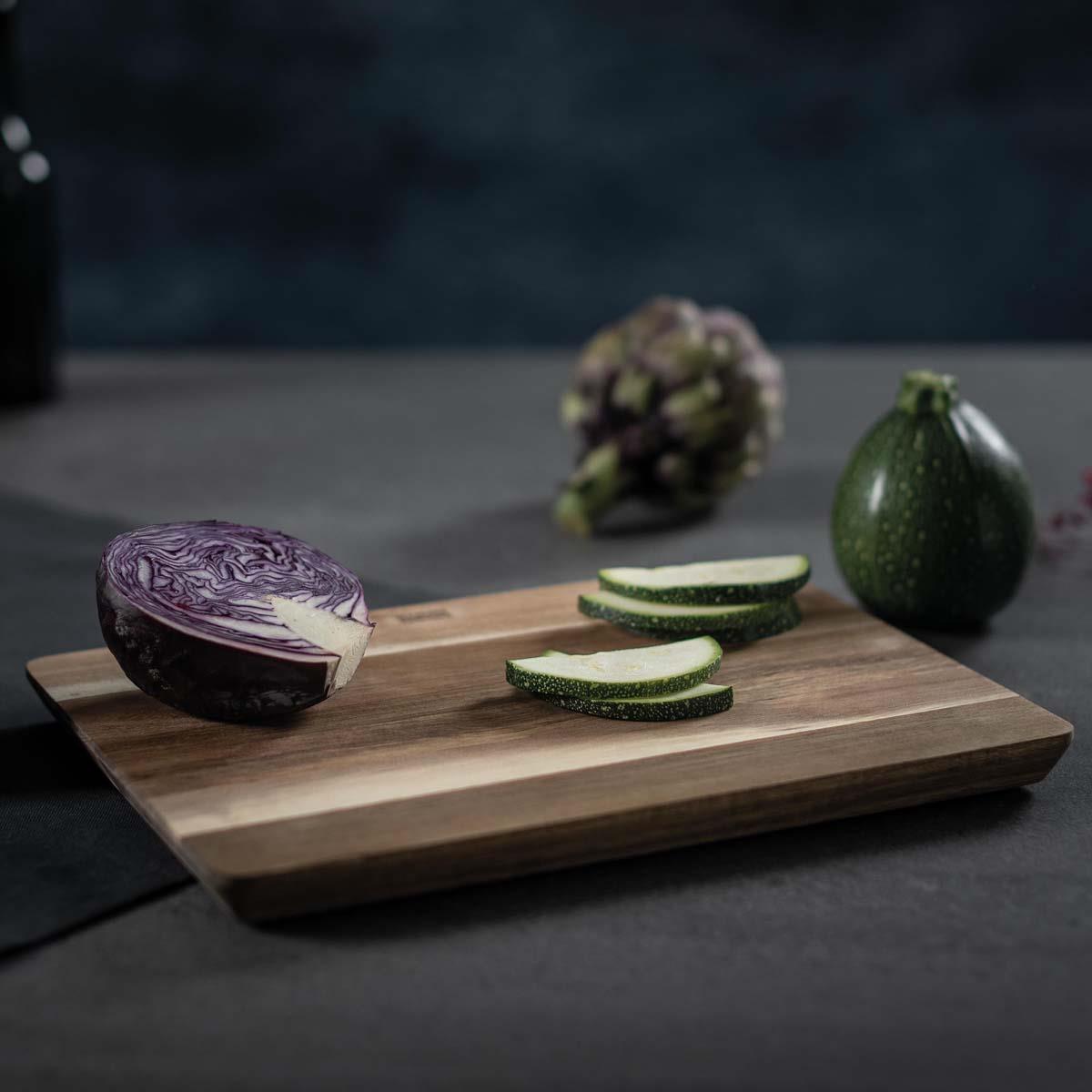 Kuhn Rikon Culinary Forged Acacia Cutting Board LS3