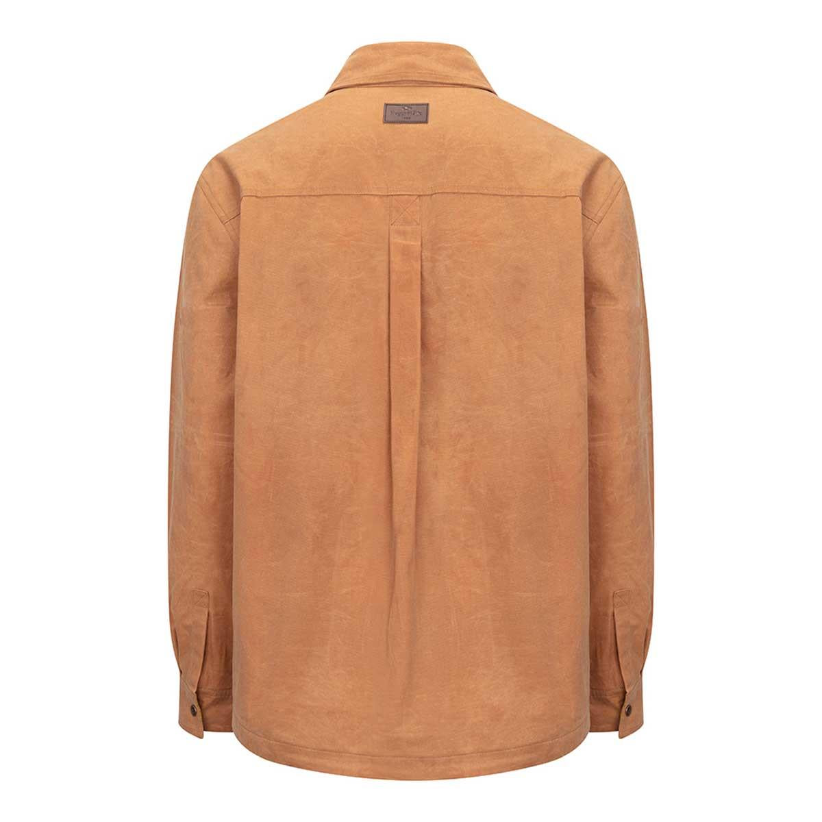 Hoggs Of Fife Huntly Mens Huntly Waxed Canvas Utility Overshirt