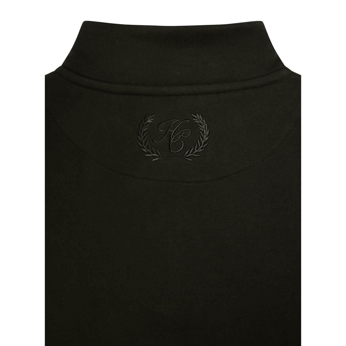 Racing Green Holland Cooper Mens Sporting Goods Quarter Zip Henley Back Detail