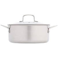 Stellar Zero Stainless Steel Uncoated Casserole 24cm