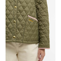 Barbour Womens Icons Cropped Liddesdale Quilted Jacket
