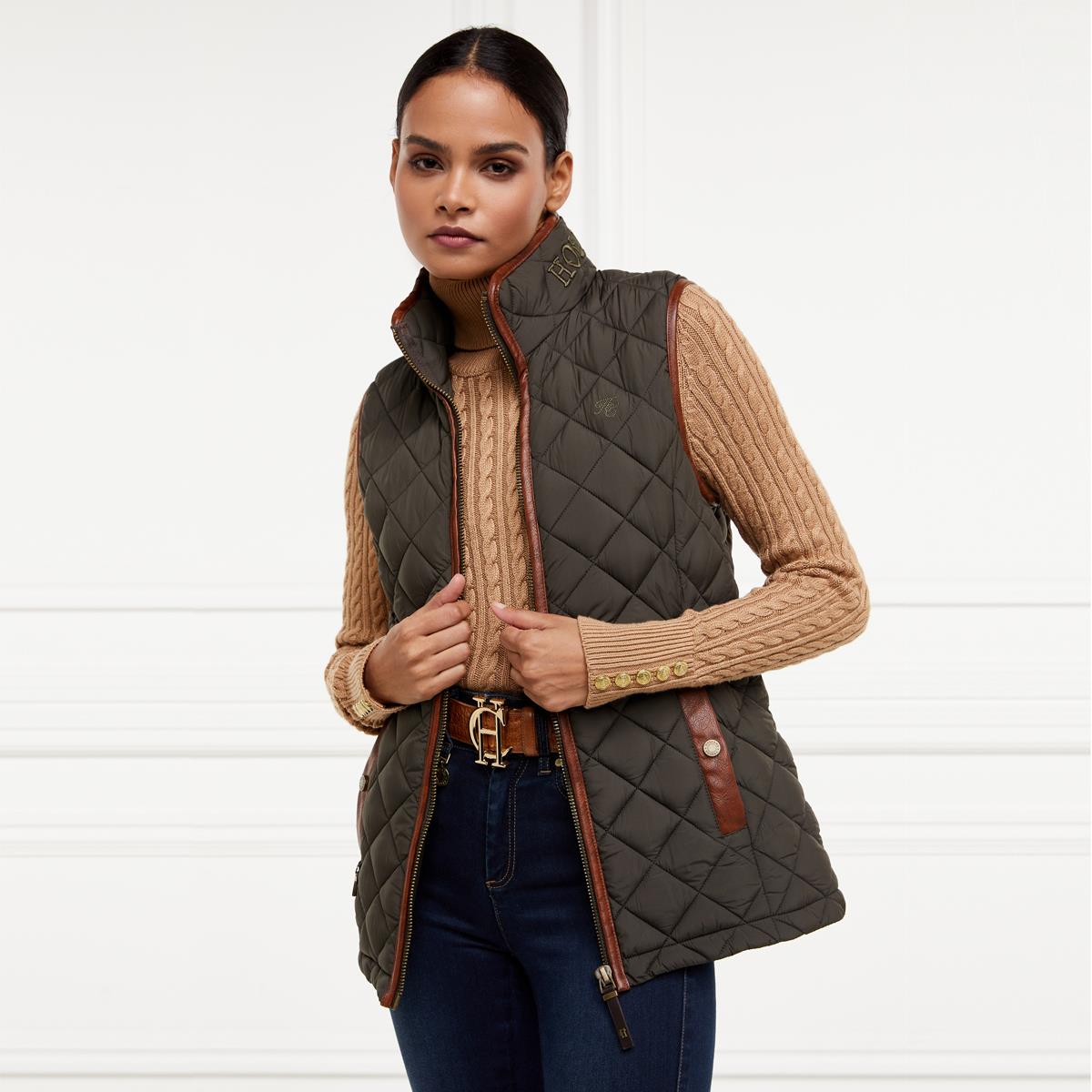 Holland Cooper Womens Country Quilted Gilet