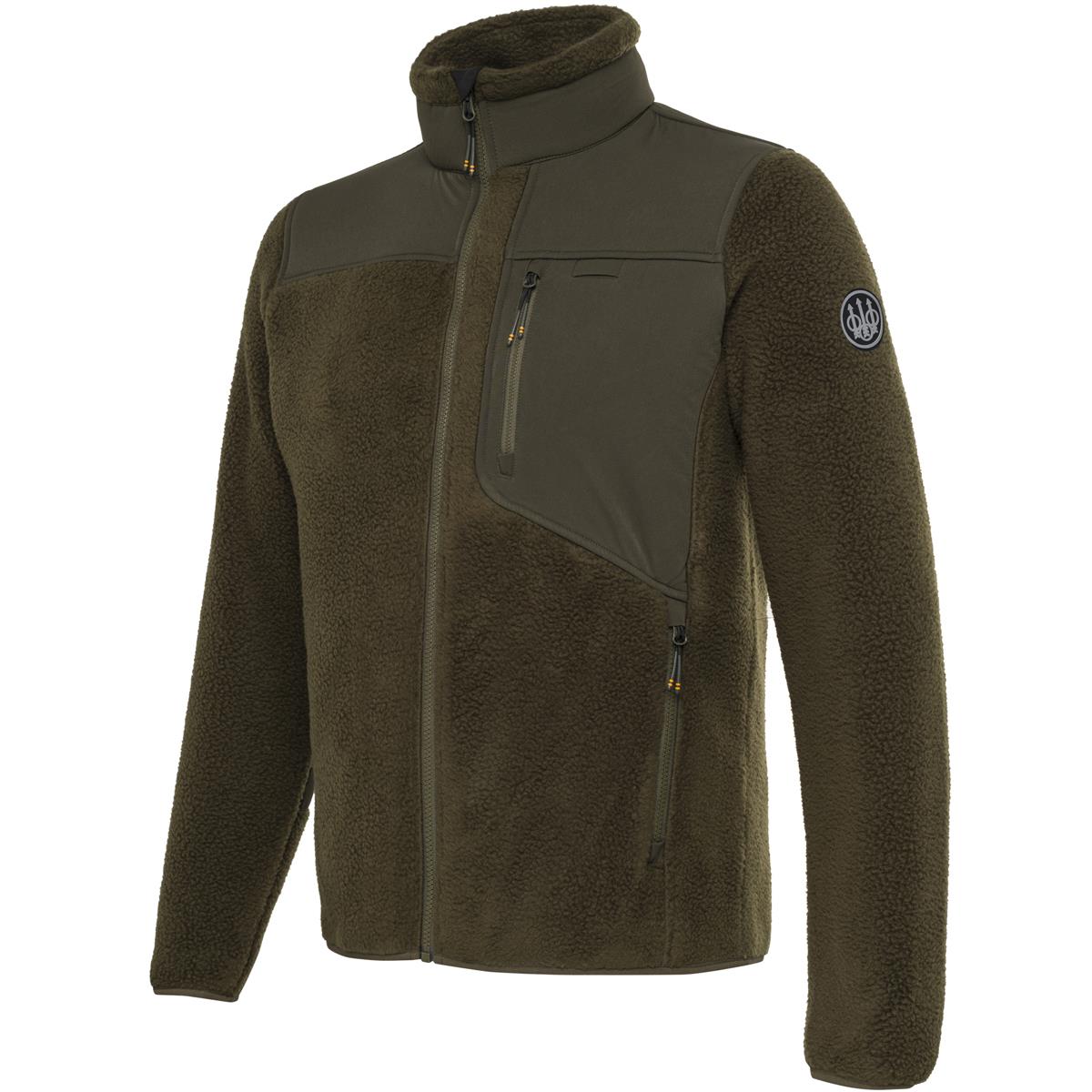 Green Moss Beretta Mens Halifax Sherpa Fleece Jacket
