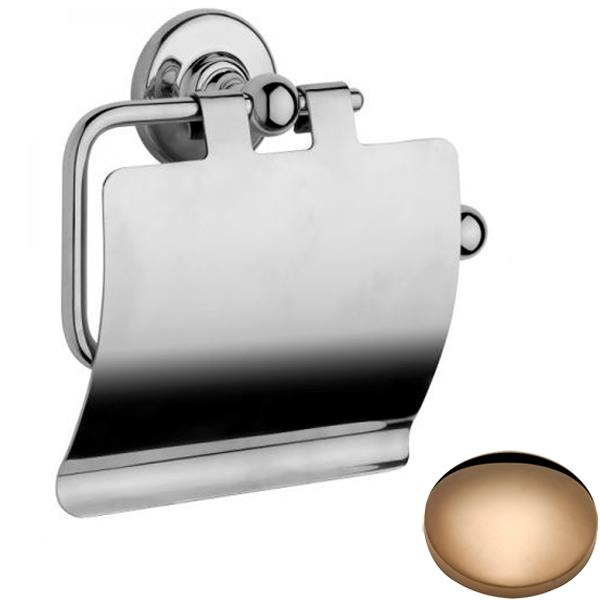 Samuel Heath Antique Toilet Roll Holder With Cover N4337-C