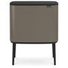 Platinum Brabantia Bo Touch Bin 3x11 Litre