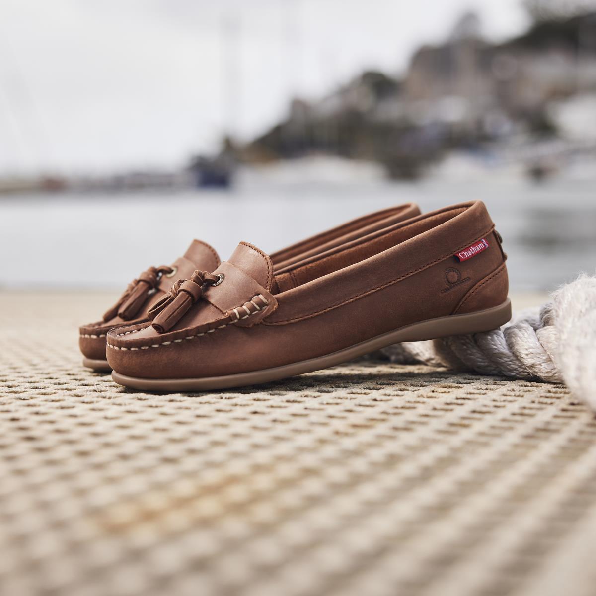 Chatham Womens Pulau Tassel Loafer