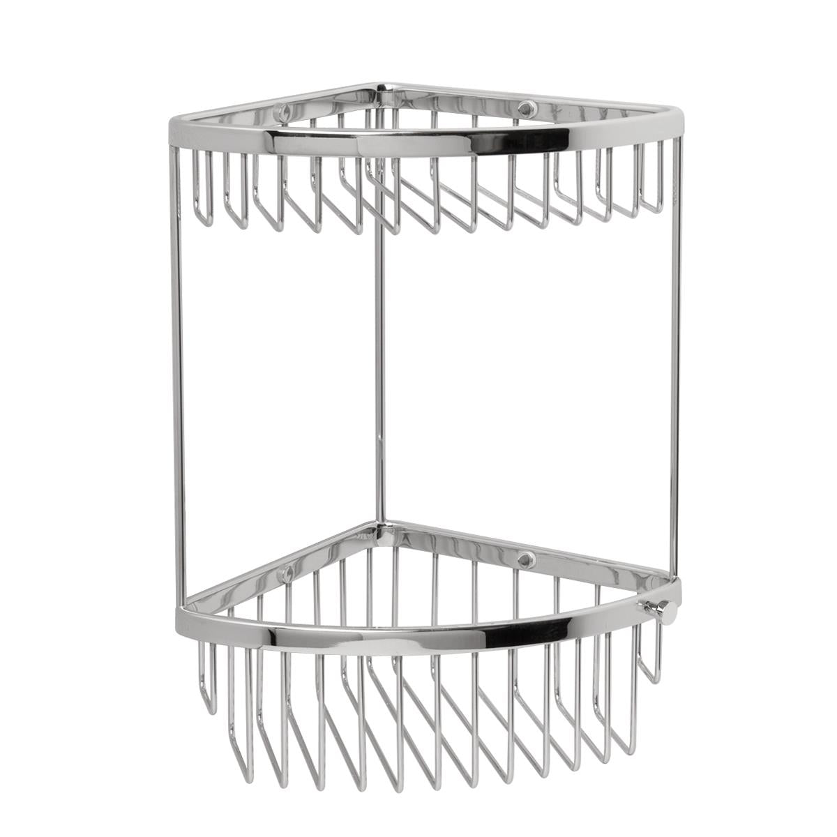 Miller Two Tier Classic Corner Basket With Hook