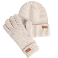 Barbour Womens Pendle Beanie & Gloves Gift Set