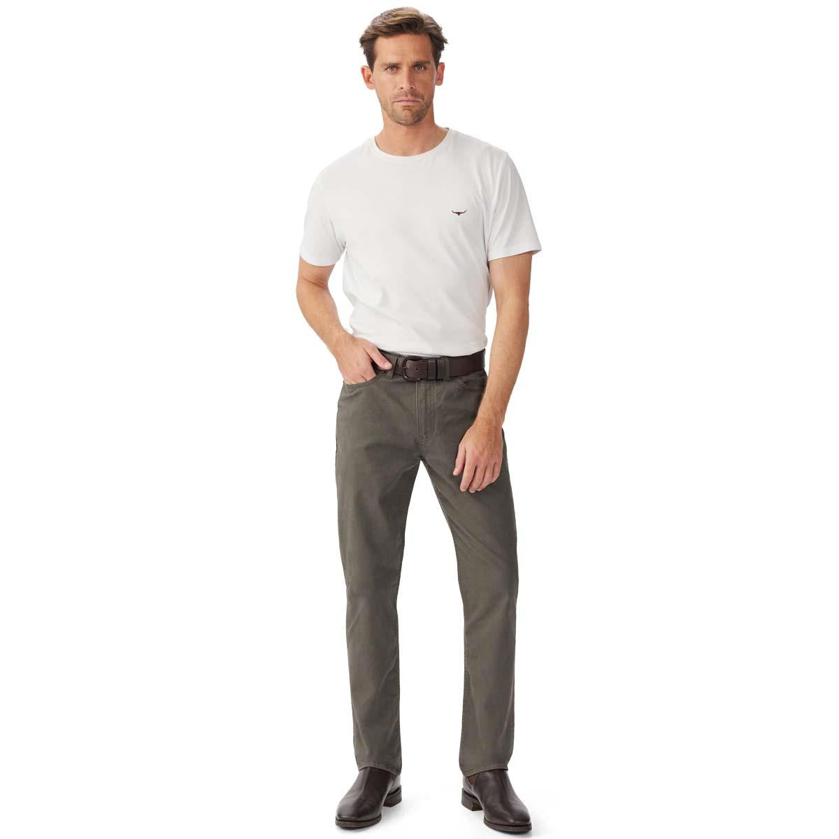 R.M. Williams Mens Loxton 5 Pocket Jean