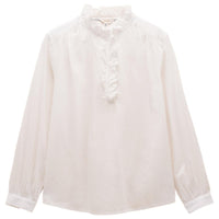 Joules Womens Melanie Ruffle Blouse