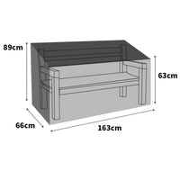 Bosmere Ultimate Protector Bench Seat Cover 3 Seater  SIZE