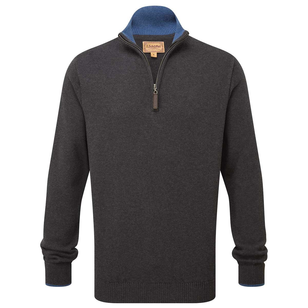 Schoffel Mens Castlebay 1/4 Zip Jumper