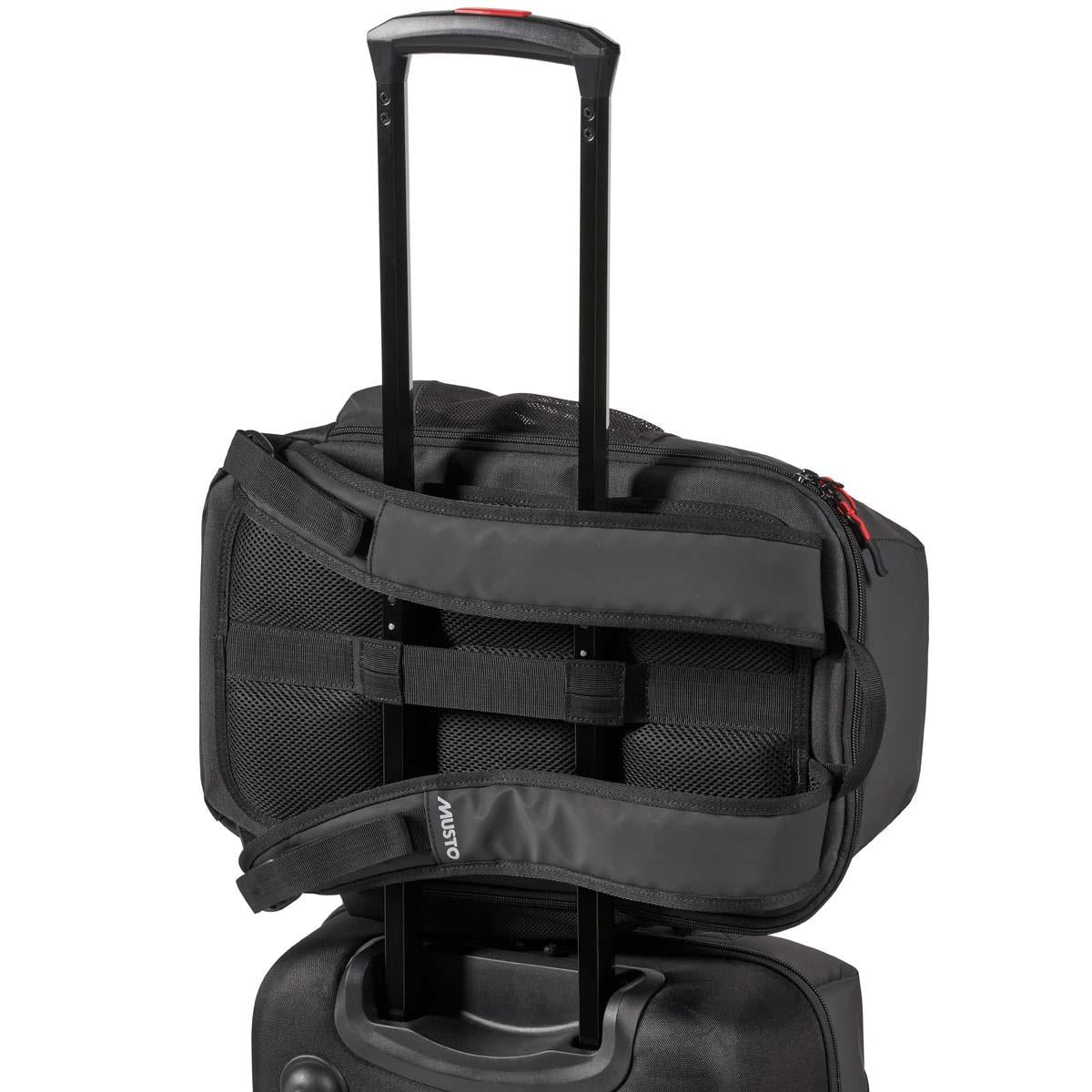 Black Musto 20L Backpack handle