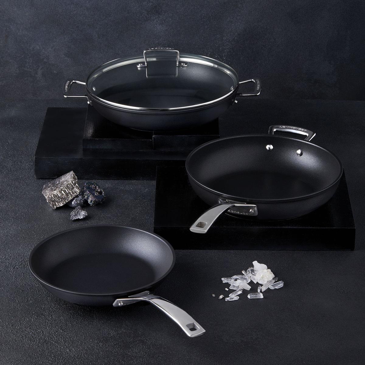 Le Creuset Toughened Non-Stick Deep Frying Pan Lifestyle