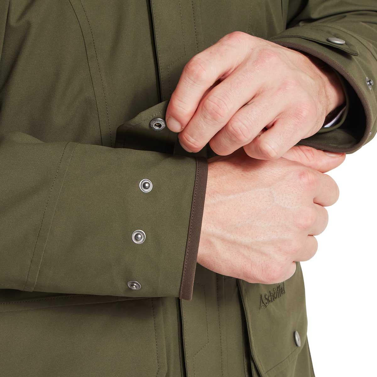 Forest Schoffel Mens Snipe Ultralight Coat Storm Cuffs