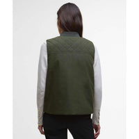 Olive Barbour Womens Theodora Gilet back