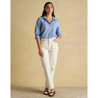 Blue Joules Womens Ida Relaxed Shirt On Model