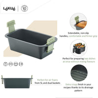 Lekue Air Fryer Rectangular Basket Product Details
