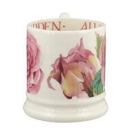 Emma Bridgewater Roses All My Life Set of 2 Half Pint Mugs Boxed