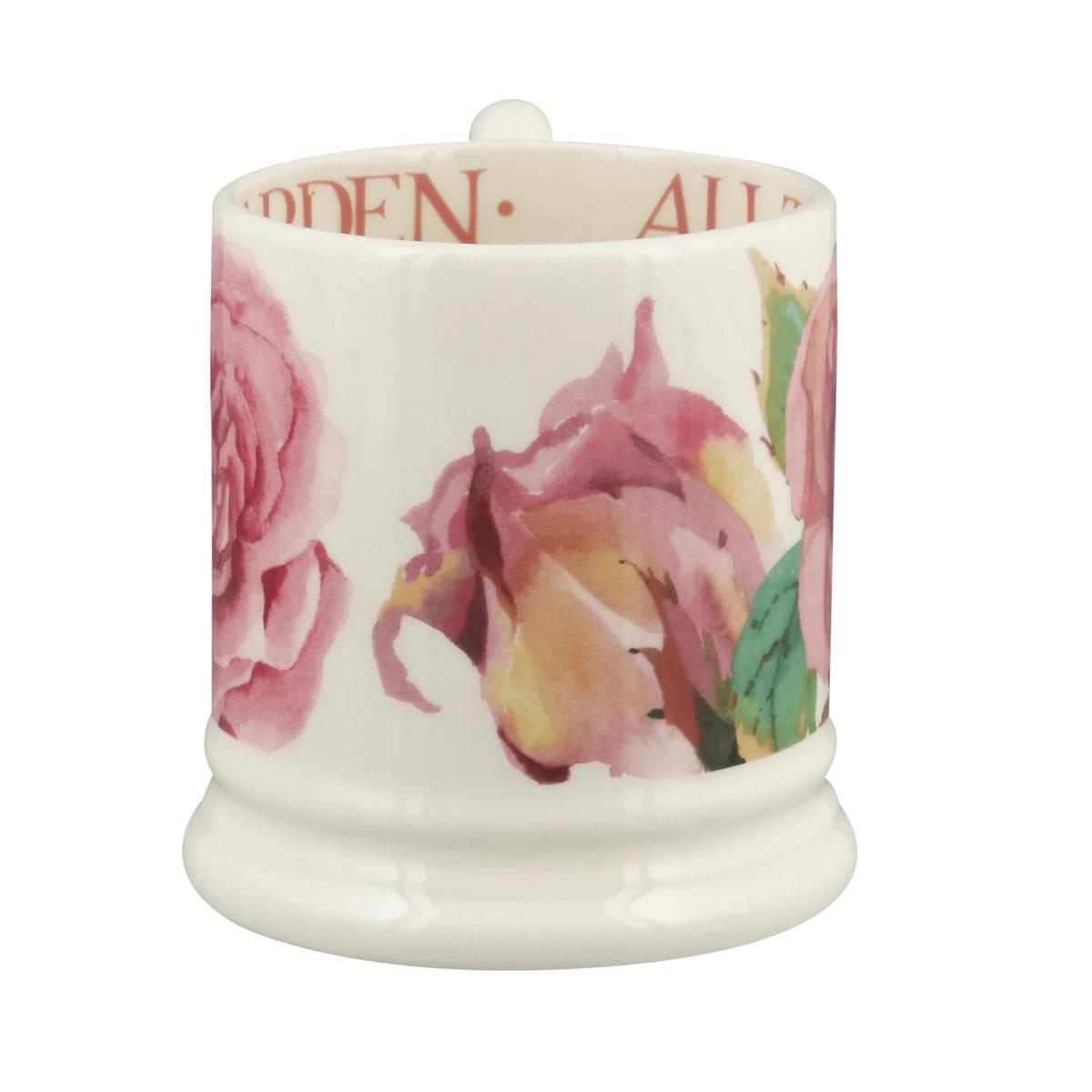 Emma Bridgewater Roses All My Life Set of 2 Half Pint Mugs Boxed