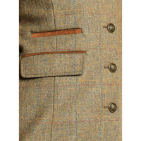 Burren Dubarry Womens Blackthorn Tweed Jacket Pocket