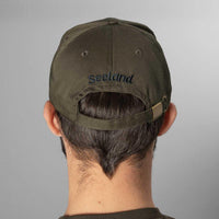 Pine Green Seeland Mens Marl Cap Back
