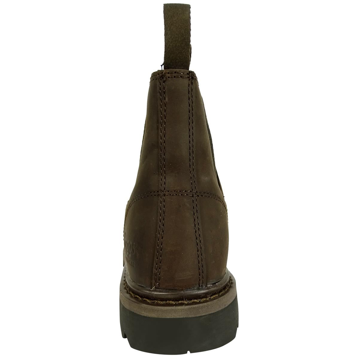 Crazy Horse Brown Hoggs Of Fife Mens Zeus Safety Dealer Boots Back