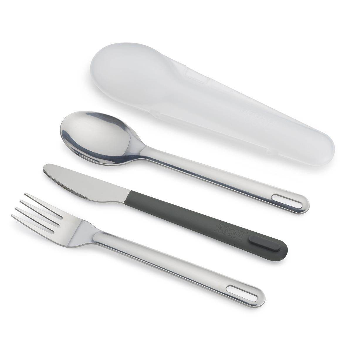 Joseph Joseph Go-Eat Cutlery / Stainless Steel 81126