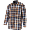 Hoggs Of Fife Mens Arran Microfleece Lined Cotton Shirt