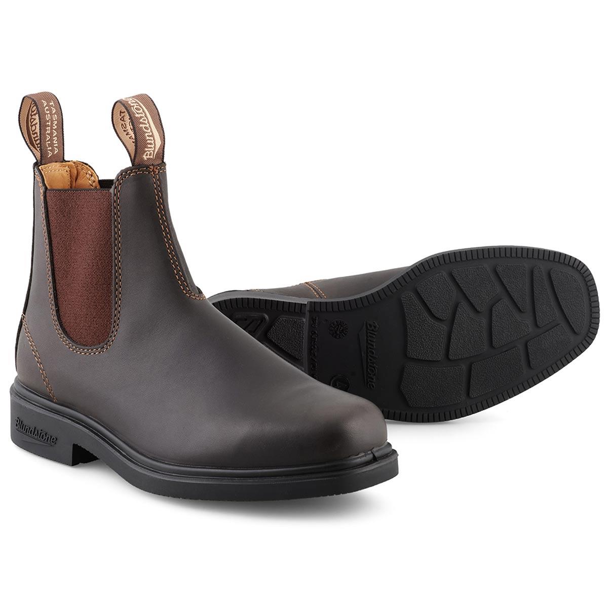 Stout Brown Blundstone Unisex 067 Chisel Toe Dress Chelsea Boot Sole