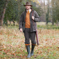Olive Alan Paine Mens Milwood Coat Lifestyle