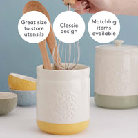 Mason Cash Home To Roost Utensil Pot INFO