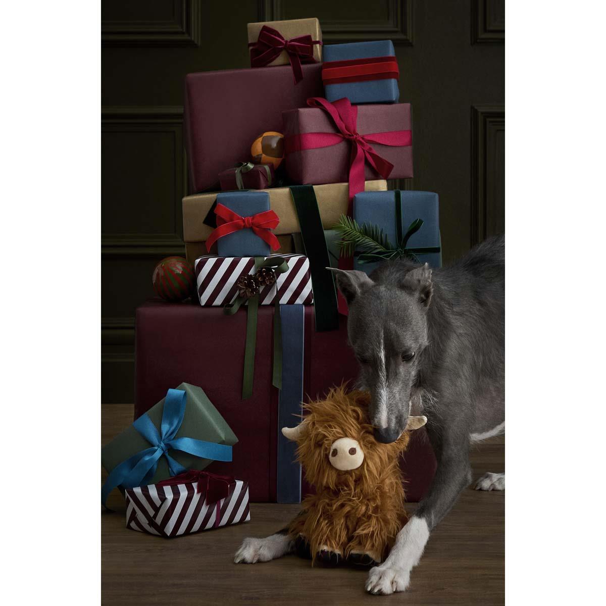Barbour Dog Highland Cow Toy