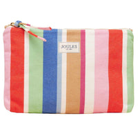 Multi Stripe Joules Carrywell Zipped Pouch