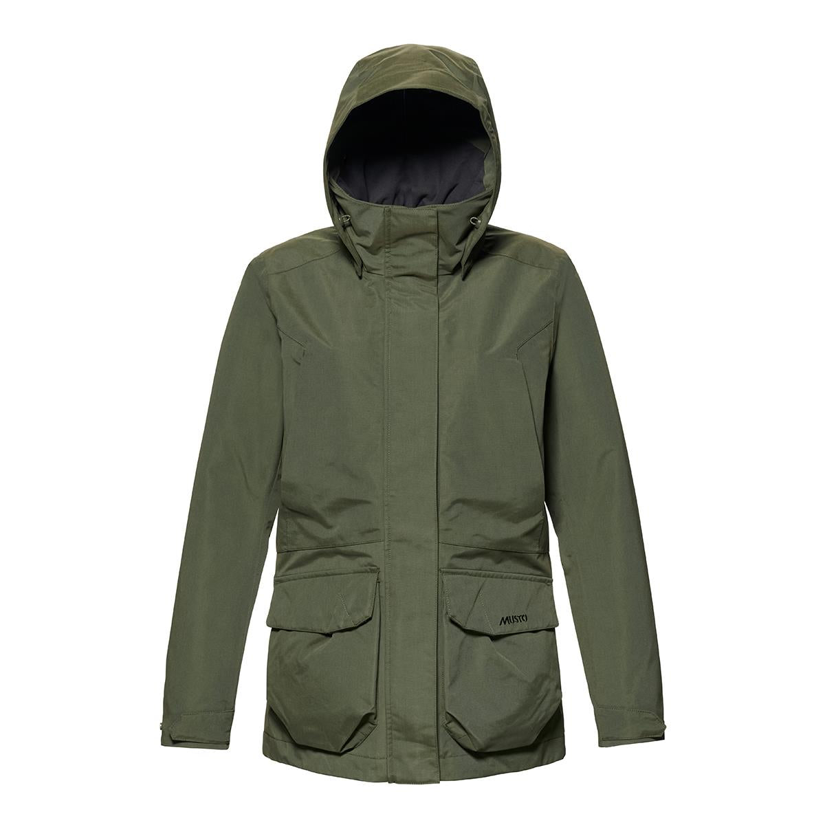 Deep Green Musto Womens Outdoor Country Burnham Waterproof Jacket