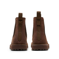 Clarks Mens Solsbury Easy Boot Dark Brown Leather